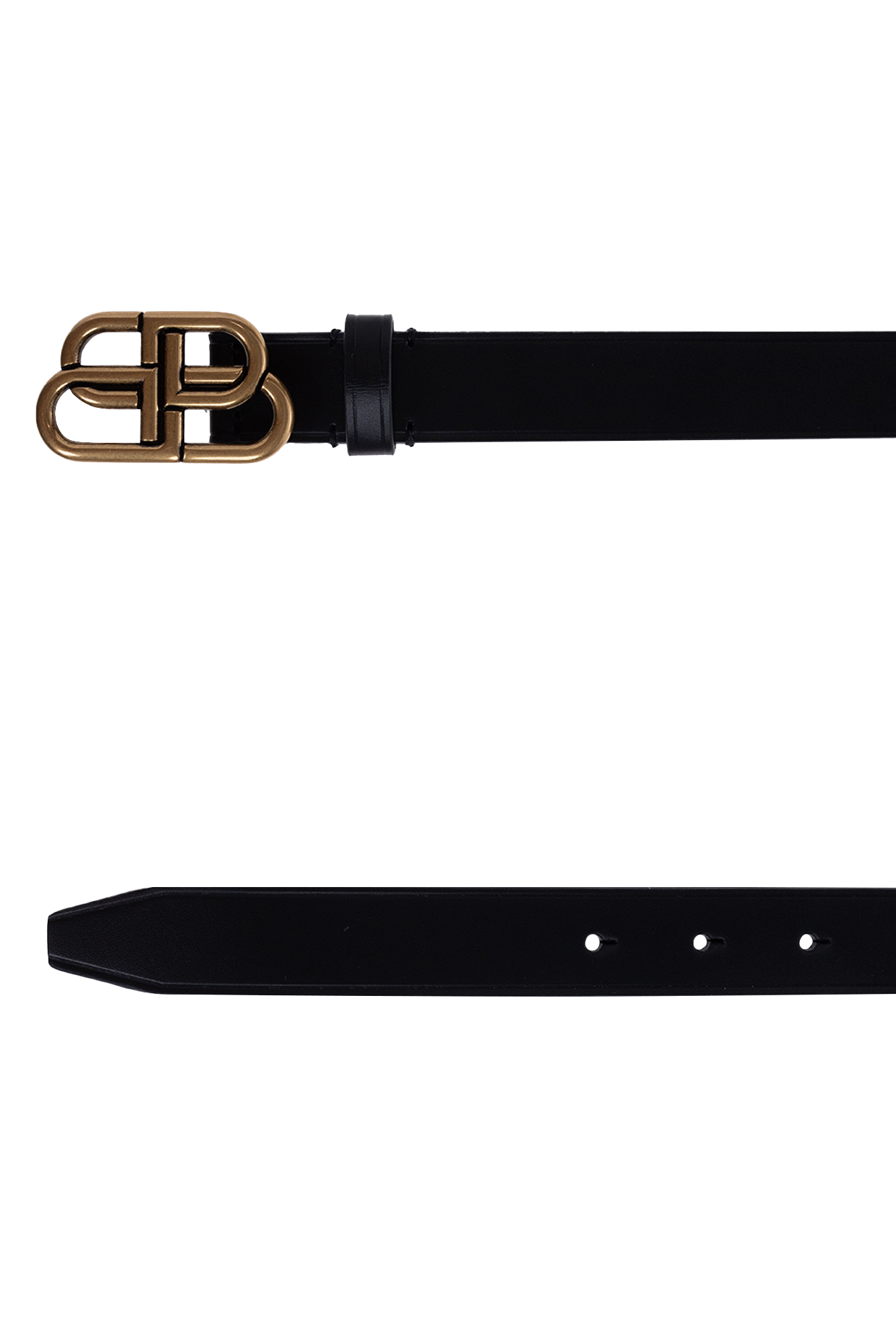 Black Belt with logo Balenciaga - Vitkac AS